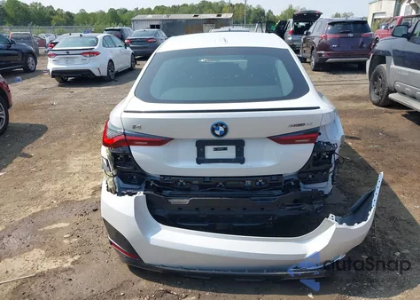 2024 BMW I4 Edrive40 from USA, damaged, VIN WBY73AW04RFR87603